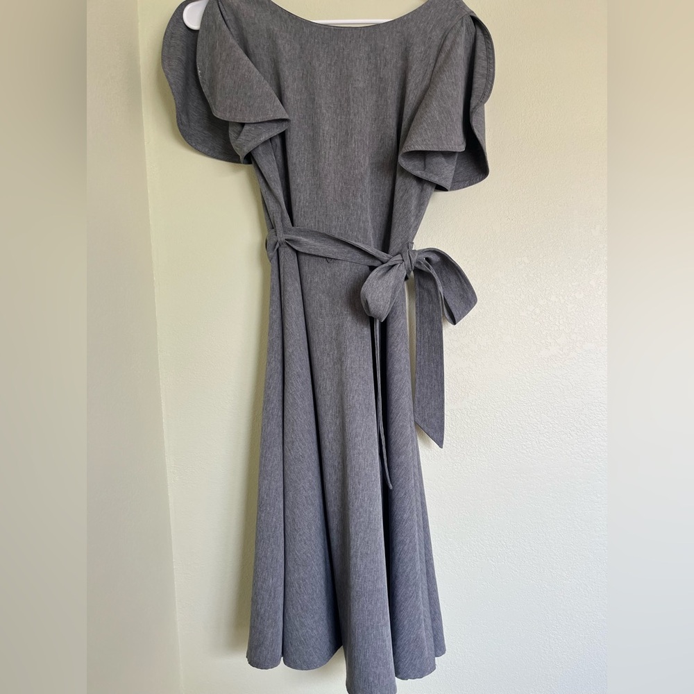 Flutter sleeve A-line Calvin Klein Dress